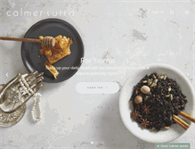 Tablet Screenshot of calmersutratea.com.au